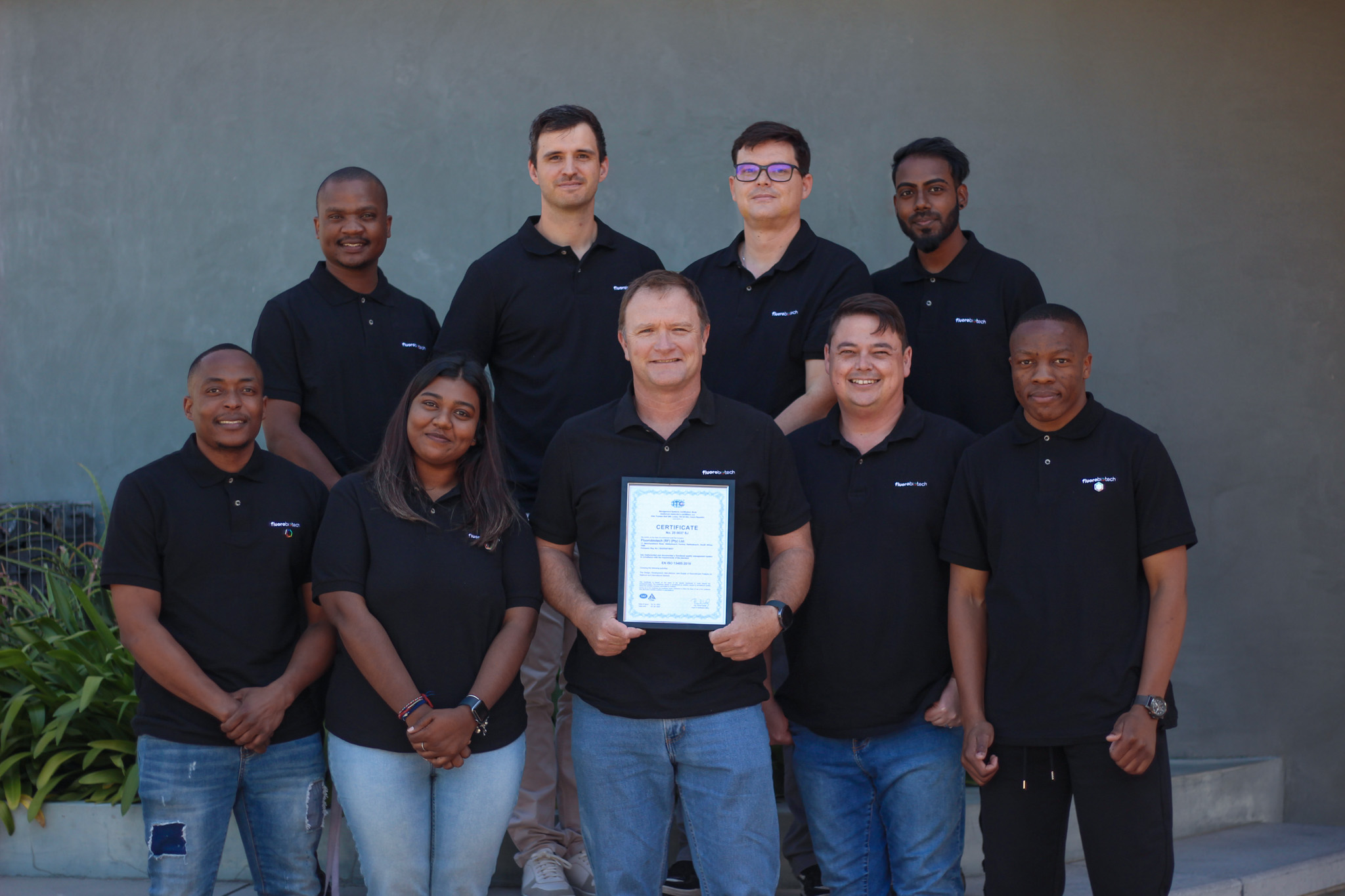 Fluorobiotech Achieves ISO 13485 Certification